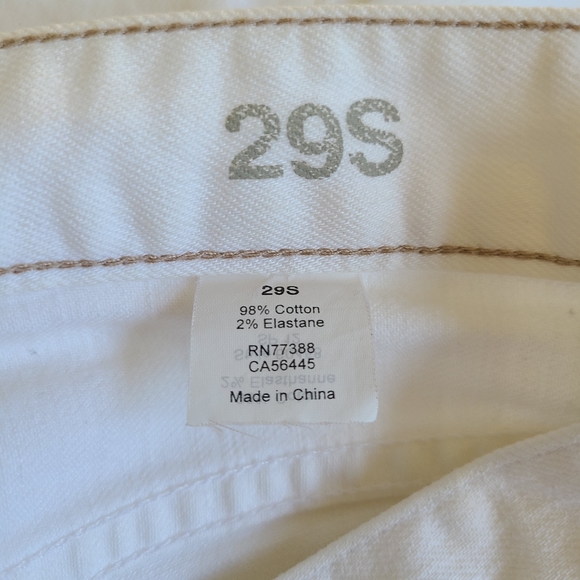 J. CREW Woman's Bootcut Jean's, Size: 29S Color: White - Picture 10 of 16